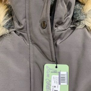 New gray coat small $100